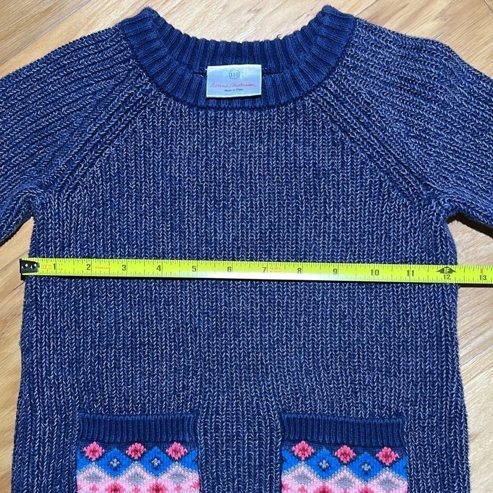 Hanna Anderson Sweater Dress Pockets